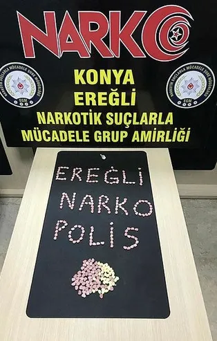 Konya'da uyuşturucu operasyonu