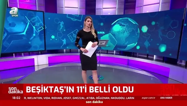 Beşiktaş’ın ilk 11’i belli oldu