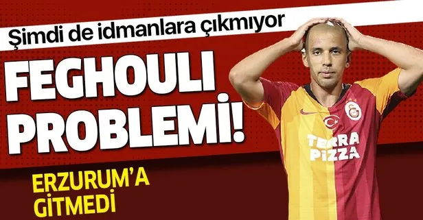 Feghouli gemileri yaktı! Cezayirli yıldız Erzurum’a götürülmedi