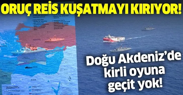 Türkiye, Oruç Reis’le güneyindeki Yunan-Rum-Mısır kuşatmasını kırıyor