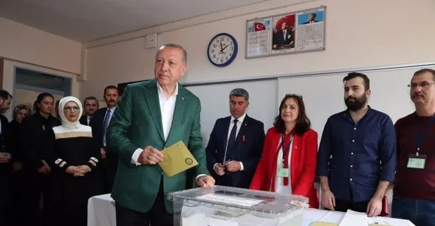 Son dakika... Başkan Erdoğan’ın sandığından Yıldırım çıktı