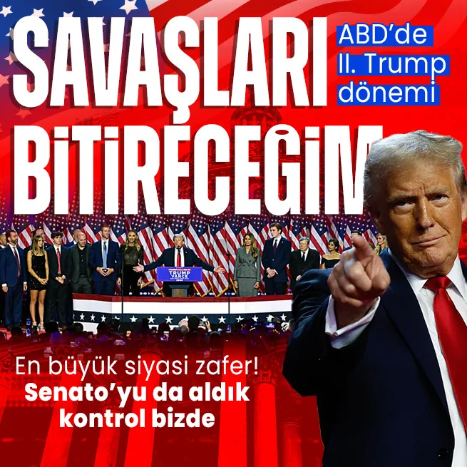 ABDnin 47. Başkanı Donald Trumptan flaş açıklamalar