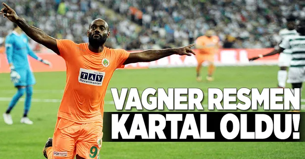 Vagner Love resmen Beşiktaş'ta