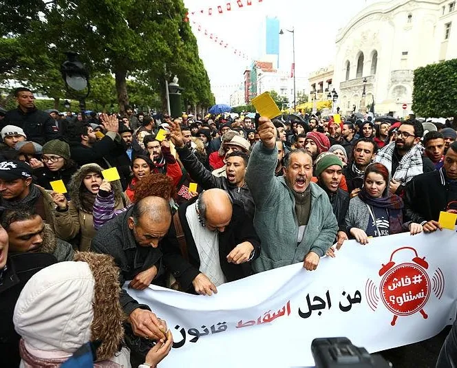 Eylemlerde BAE parmağı