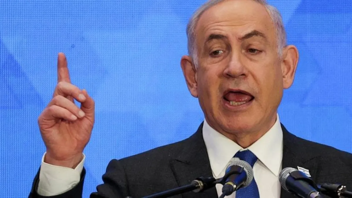 Eli kanlı katil Netanyahu'dan alçak açıklama: Refah'ta insani felaket olmadığını iddia etti