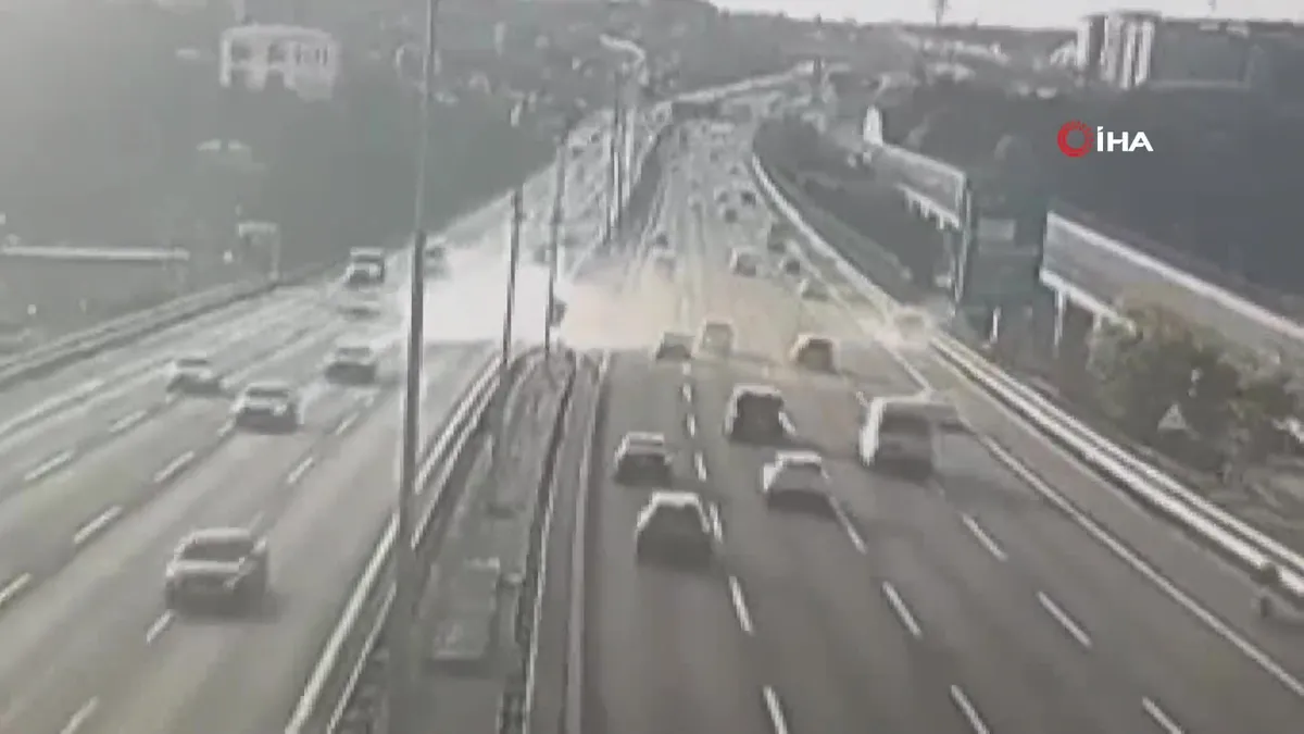 Seyrantepe kaza anı kamerada! | İstanbul haber son dakika (3 Kasım 2024)