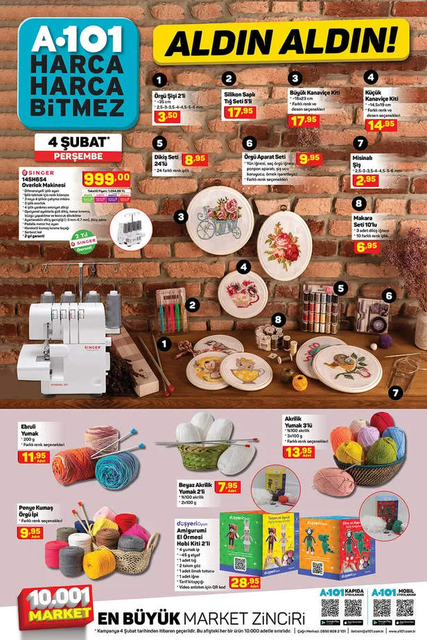 A101 aktüel ürünler kataloğu 4 Şubat 2021! A101 aktüel katalog yine dopdolu! Samsung televizyon…-6