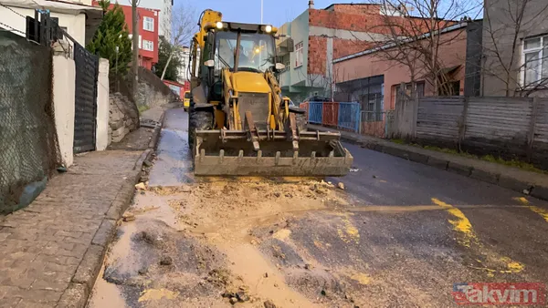 İstanbul Başakşehir'de İSKİ deposundan su taştı! İki ev ve bir markette hasar... - 6