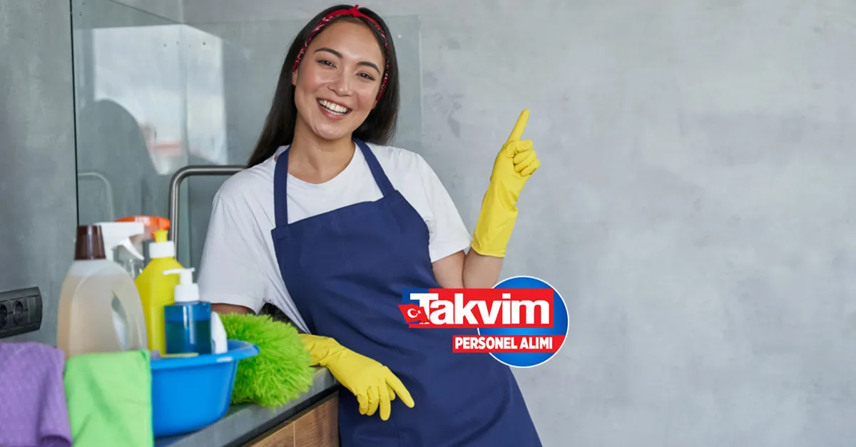 İŞKUR ’acil aranıyor’ diyerek açıkladı: 3 bin 120 temizlikçi alımı yapılacak! 18 - 40 yaş aralığında ilköğretim mezunu olmak yeterli! Başvuru tarihi...
