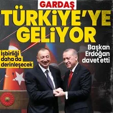 Başkan Erdoğan’ın daveti ile Azerbaycan Cumhurbaşkanı İlham Aliyev, Türkiye’ye geliyor