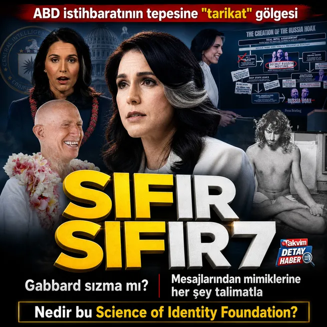 ABD istihbaratının tepesine SIF Tarikatı gölgesi! Tulsi Gabbardın istifasının arka planı | Mesajlarından mimiklerine her şey talimatla