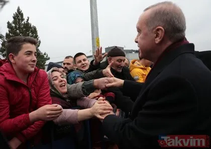 Başkan Erdoğan o afişi gösterdi: Tek kelimeyle nefis