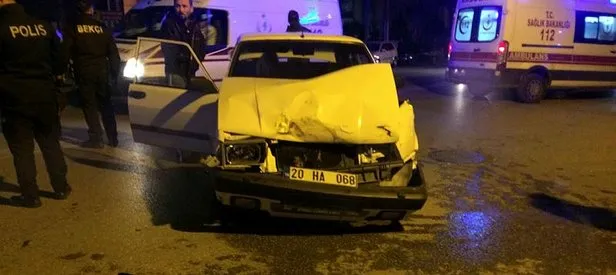 Denizli’de feci kaza! Araçlar hurdaya döndü