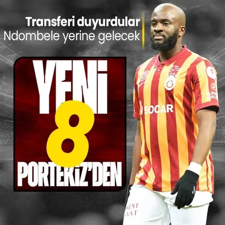 Galatasaray’ın yeni orta sahası Portekiz’den! Transferi böyle duyurdular: Ndombele’nin yerine gelecek