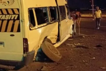 Diyarbakır’da feci kaza! 12 kişi yaralandı