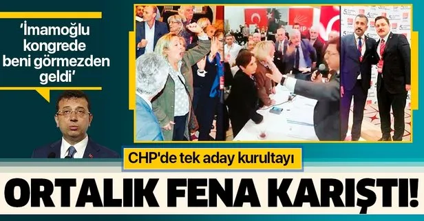 CHP’de tek aday kurultayı! Beylikdüzü ilçe kongresinde ortalık fena karıştı