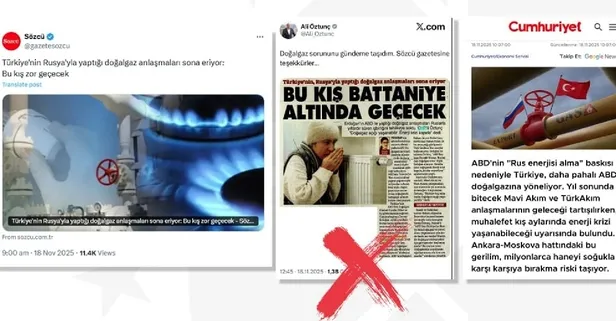 Yalanları yine ellerinde patladı! Rus gazı alımının sonlanacağı iddiasına DMM'den yalanlama: "Tedarik devam ediyor"