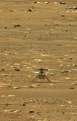 SON DAKİKA: Mars'ta tarihi gün! NASA açıkladı: Ingenuity adlı helikopter bugün uçurulacak