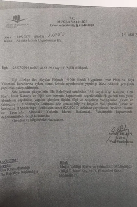 CHP'li Ula Belediyesi'nde bir çevre skandalı daha! Akyaka'da Mavi Bayrak tehlikede...-9
