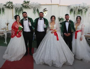 Şırnak'ta 3 kardeş aynı günde evlendi