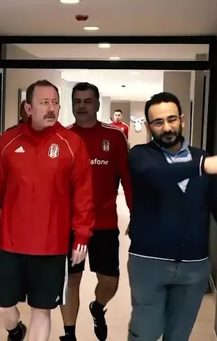 Sergen Yalçın Beşiktaş'ın başında ilk antrenmanına çıktı