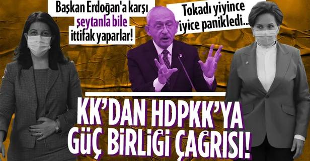 CHP lider Kemal Kılıçdaroğlu'nun HDPKK sevgisi bitmiyor! Selahattin Demirtaş için çağrı yapıp güç birliği istedi