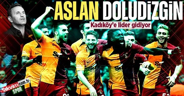 Aslan, Fenerbahçe derbisi öncesi moral depoladı! Galatasaray 2-1 MKE Ankaragücü MAÇ SONUCU ÖZET