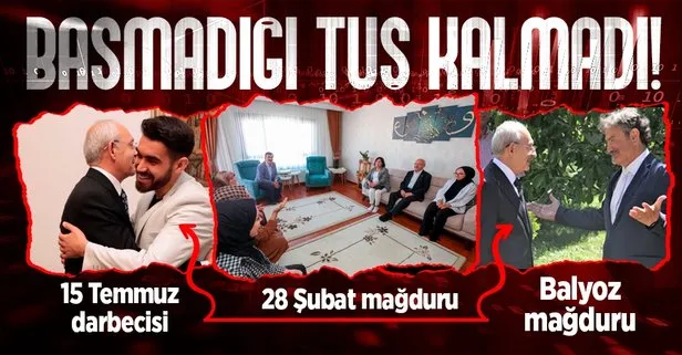 Kılıçdaroğlu tüm tuşlara basıyor! Önce FETÖ’cüler sonra ’Balyoz’ mağduru Deniz Kutluk şimdi de 28 Şubat mağduru Sultan Kara...