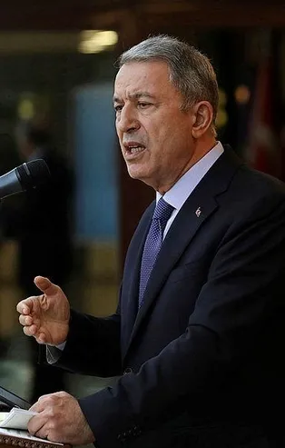Son dakika: Bakan Hulusi Akar'dan çok kritik NATO açıklaması