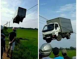 Hayrete düşüren kazalar