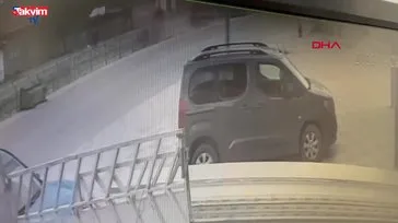 Meram'da ölümlü kaza kamerada!