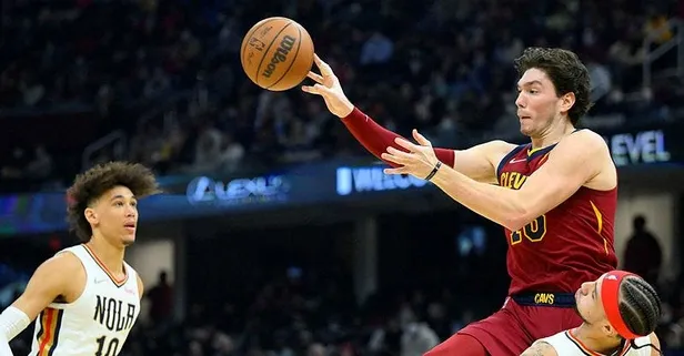 NBA'de Cleveland Cavaliers forması giyen Cedi Osman 12 asistle kariyer rekorunu kırdı