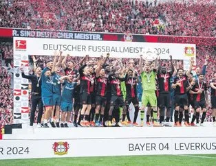 Leverkusen tarih yazdı
