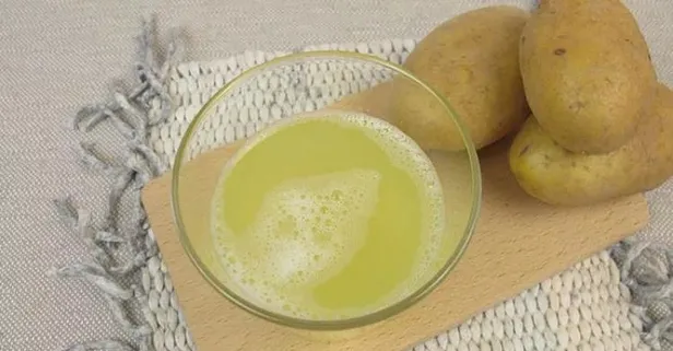 Cilt güzelliğine patates suyu