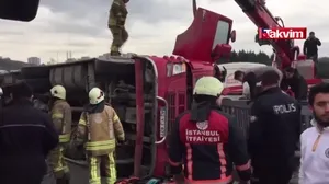 TEM’de korkunç kaza! Trafik kilit