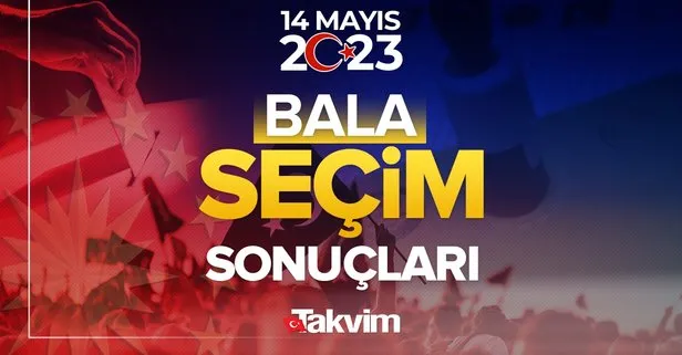 Ankara Bala seçim sonuçları! 14 Mayıs 2023 Ankara Bala seçim sonucu ve oy oranları, hangi parti ne kadar, yüzde kaç oy aldı?