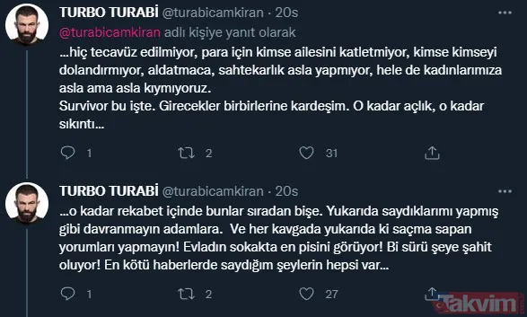 Acun Ilıcalı'ya ağzını geleni söyledi tek tek hedef aldı! +18 fotoğrafları elden ele yayılan Survivor Turabi Çamkıran bombaladı - 17