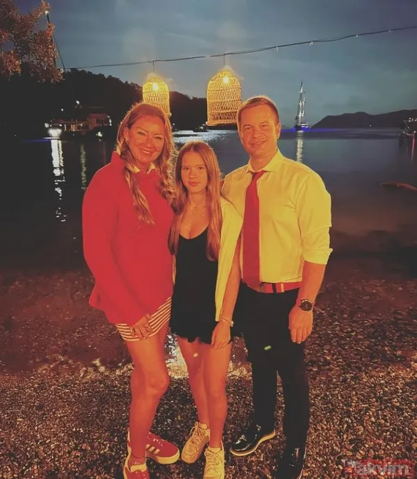 Çiftin çocukları Su hayalindeki mesleği açıkladı! Pınar Altuğ kızını hayranlıkla izledi... Annesi Pınar Altuğ babası Yağmur Atacan! - 2