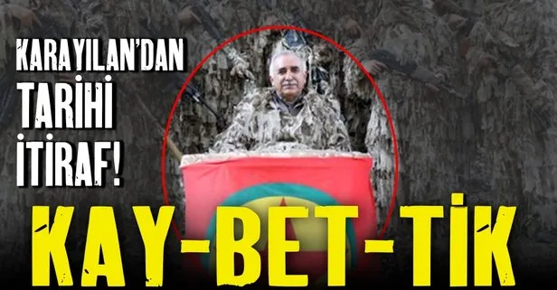 PKK elebaşı Murat Karayılan’dan tarihi itiraf: Bu illeri kaybettik!
