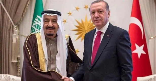 Son dakika... Cumhurbaşkanı Erdoğan Suudi Arabistan Kralı Selman ile görüştü