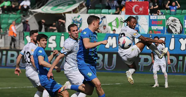 Jose Morais fırtınası sürüyor! Çaykur Rizespor - Bodrum FK: 0-2 | MAÇ SONUCU