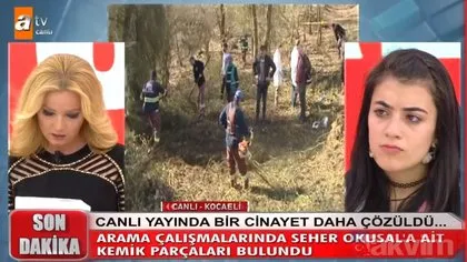 Son dakika: Müge Anlı canlı yayınında Seher Okusal’ın cesedinin bulunduğu siyah torba ve kemikler bulundu! 4 Şubat