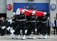 Bağcılarda zehir tacirlerinin saldırısında şehit olan Erkan Gökteke son yolculuğuna uğurlandı