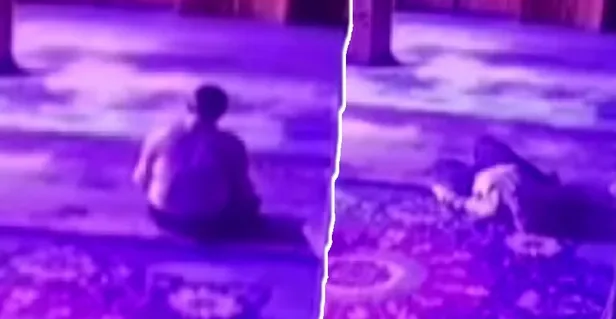 İzmir'de namaz kılarken kalp krizi geçiren adam hakka yürüdü! O anlar kamerada-5