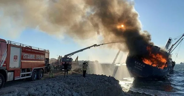 Son dakika: Kartal’da iskeleye bağlı gemide yangın çıktı! Valilikten açıklama geldi