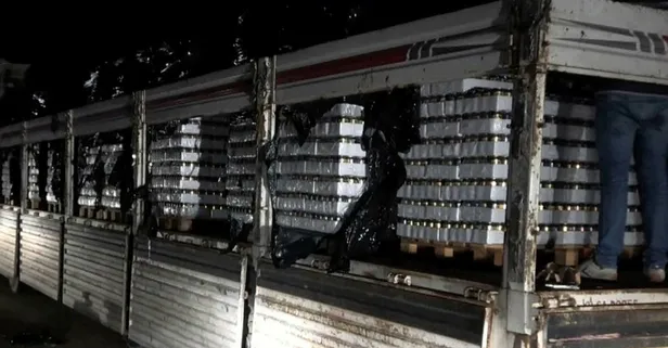 Hepsi ele geçirildi! Tam 67 bin 392 adet...