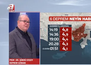 Adana’daki peş peşe depremler ne anlama geliyor? Şükrü Ersoy açıkladı: Deprem kümelenmesi