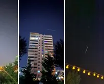 UFO değil Elon Musk’ın Starlink uyduları!