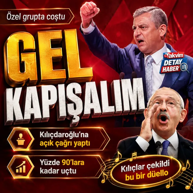 Özgür Özelden Kılıçdaroğluna düello daveti: Gel yarışalım kaybeden bıraksın