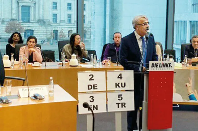 CHP, HDP ve PKK yine aynı masada! Berlin'de düzenlenen toplantıda PKK'lı teröristten Türkiye karşıtı skandal sözler!